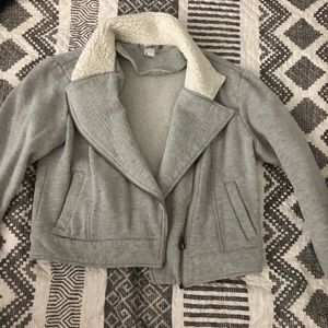 size small gray jacket